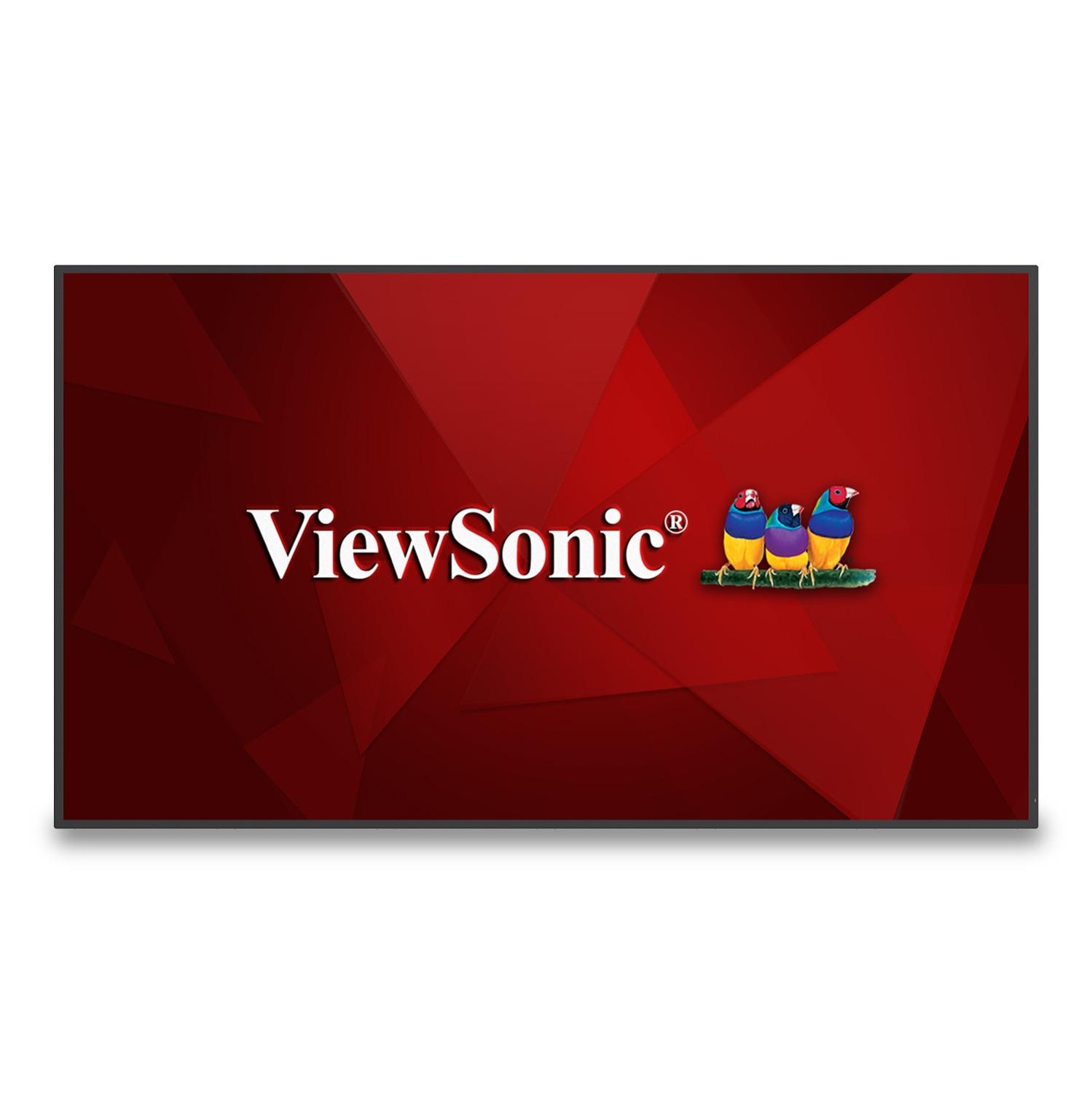 Viewsonic CDE6530 visualizzatore di messaggi Pannello piatto per segnaletica digitale 1651 cm (65") LCD Wi-Fi 450 cd/m 4K Ultra