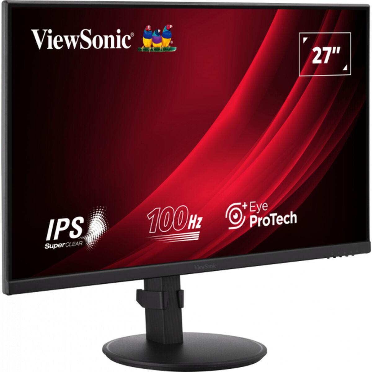 Viewsonic VG2708A Monitor PC 68,6 cm [27] 1920 x 1080 Pixel Full HD LED Nero (ViewSonic VG2708A 27 Inch IPS Monitor, Full HD, 5