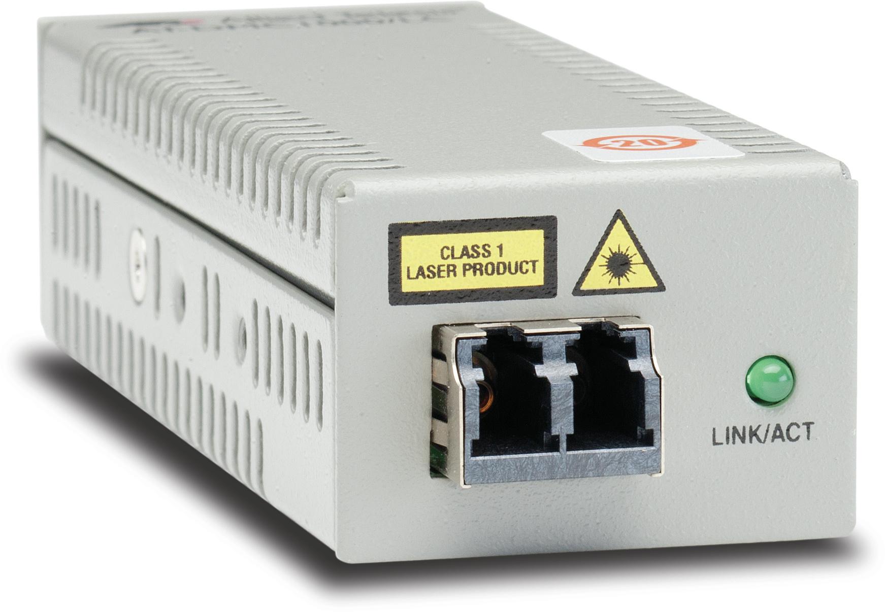Allied Telesis AT-DMC1000/LC convertitore multimediale di rete 1000 Mbit/s 850 nm ModalitÃƒÂ  multipla Grigio