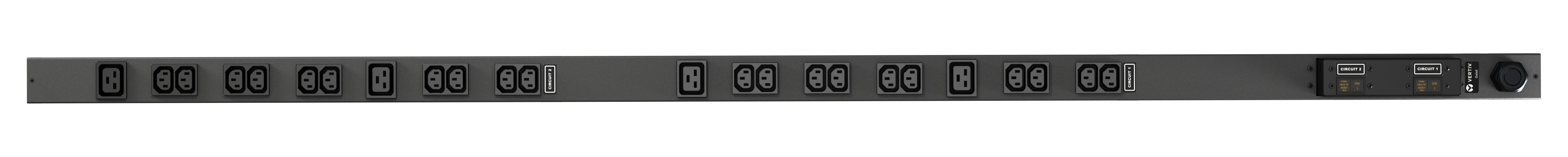 Vertiv Geist rPDU, basic, 0U, input IEC60309 230V 32A, outputs (20)C13 | (4)C19 unitÃƒÂ  di distribuzione dell'energia (PDU