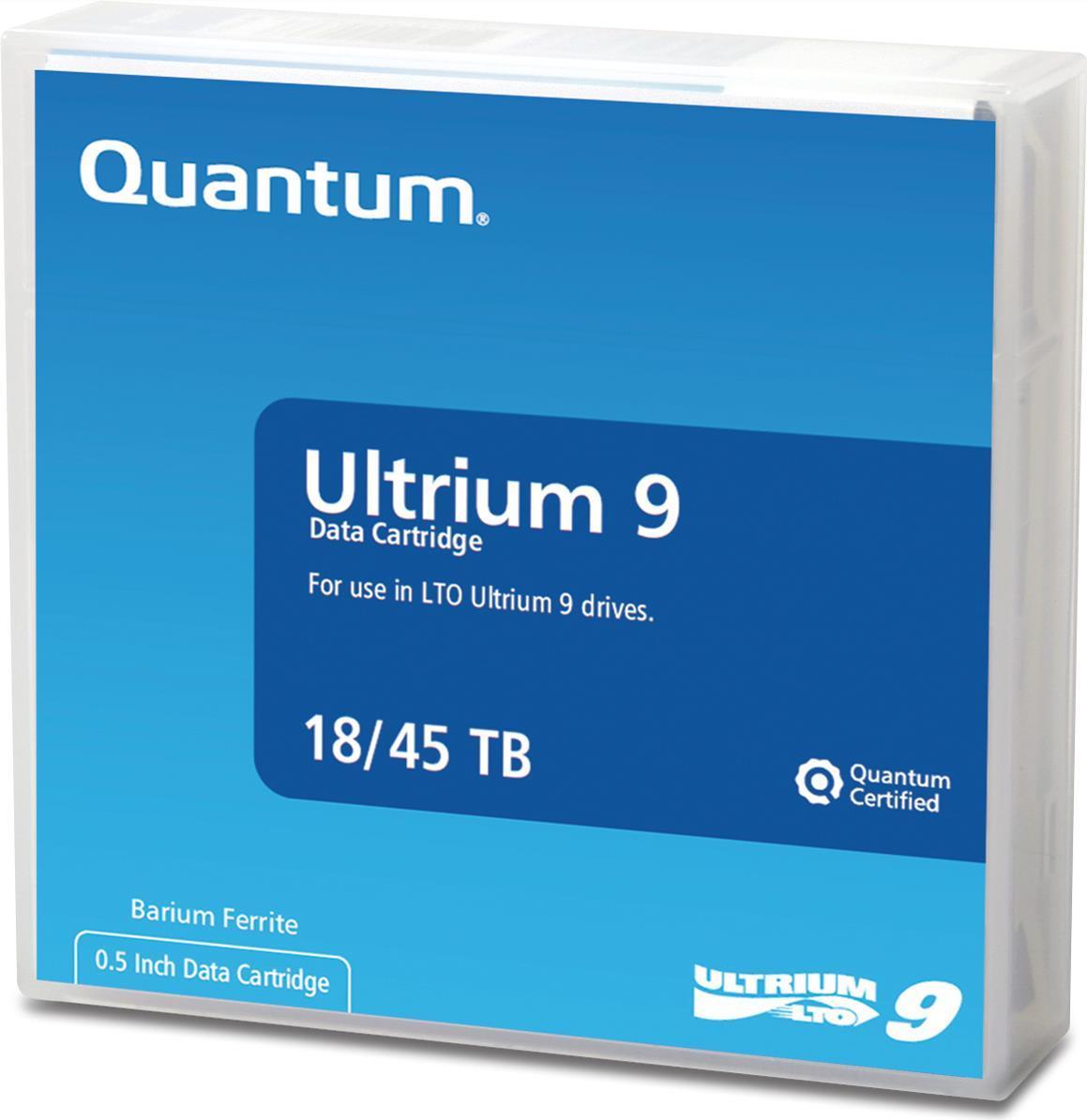Cassetta vergine Quantum MR-L9MQN-01 supporto di archiviazione backup Nastro dati vuoto 18 TB LTO 1,27 cm [MR-L9MQN-0]