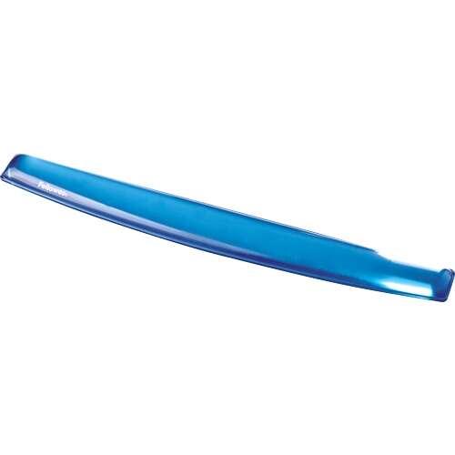 Fellowes Crystal RestamuÃƒÂ±ecas per tastiera in gel - punti resistenti - base non slittata - colore blu