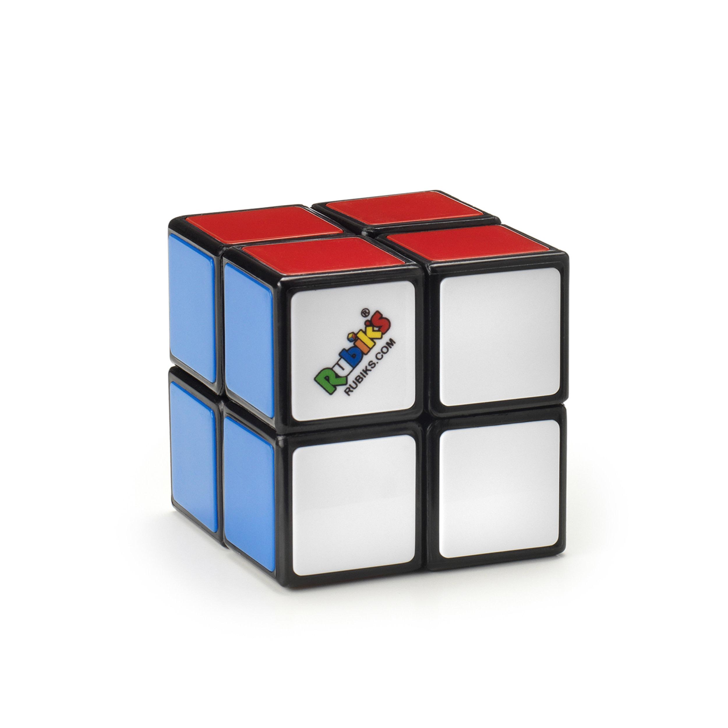 Rubik’s Mini 2x2, classico rompicapo ad abbinamento di colori 2x2, giocattolo rompicapo tascabile per allenare il cervello