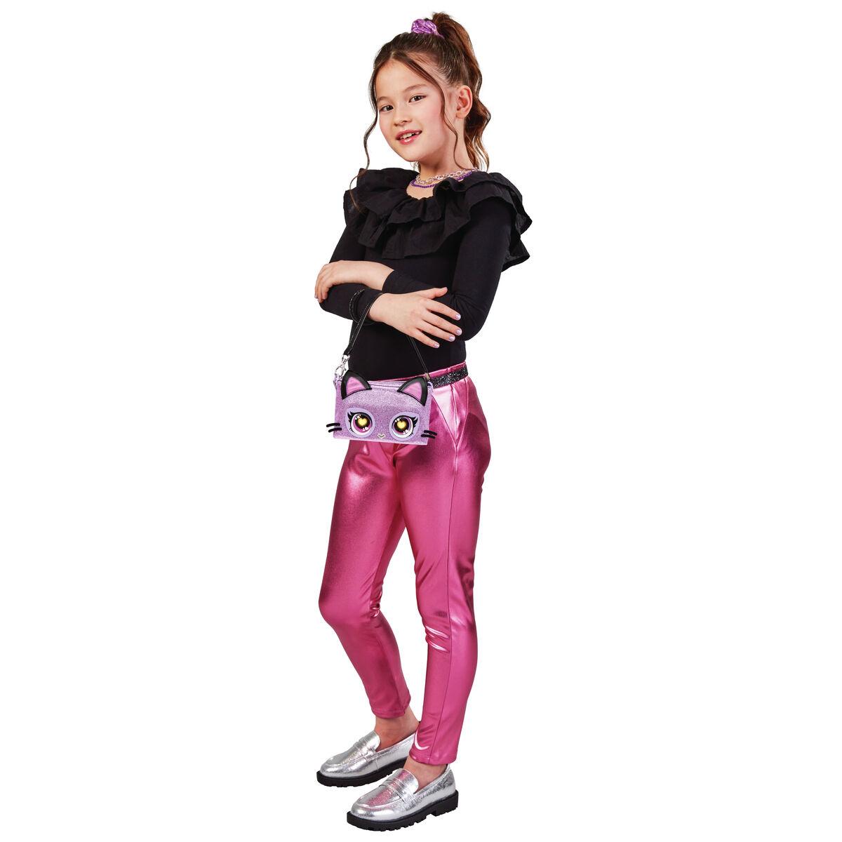 Borsa a Tracolla Spin Master Purse Pets Viola