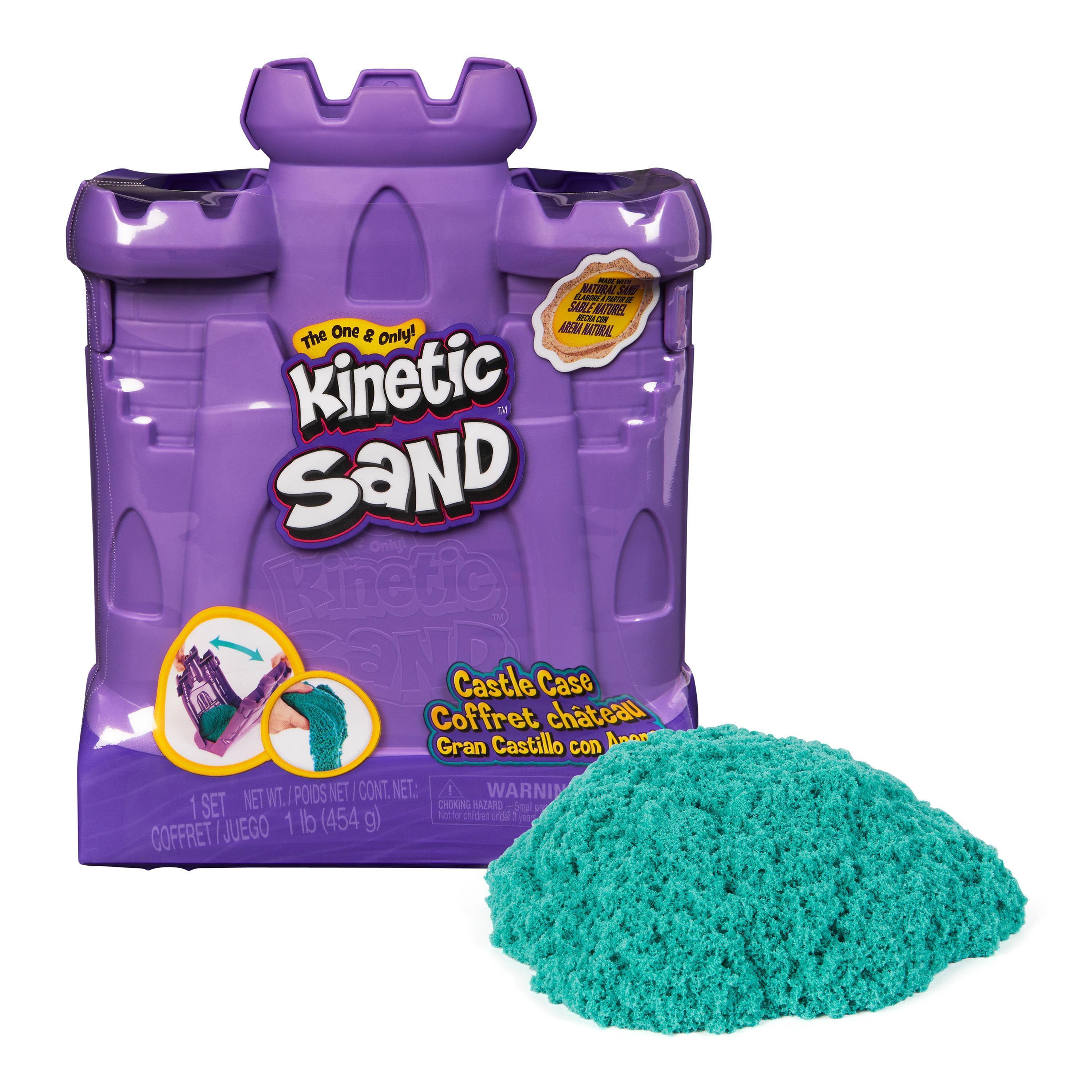 Kinetic Sand , Castle Case...