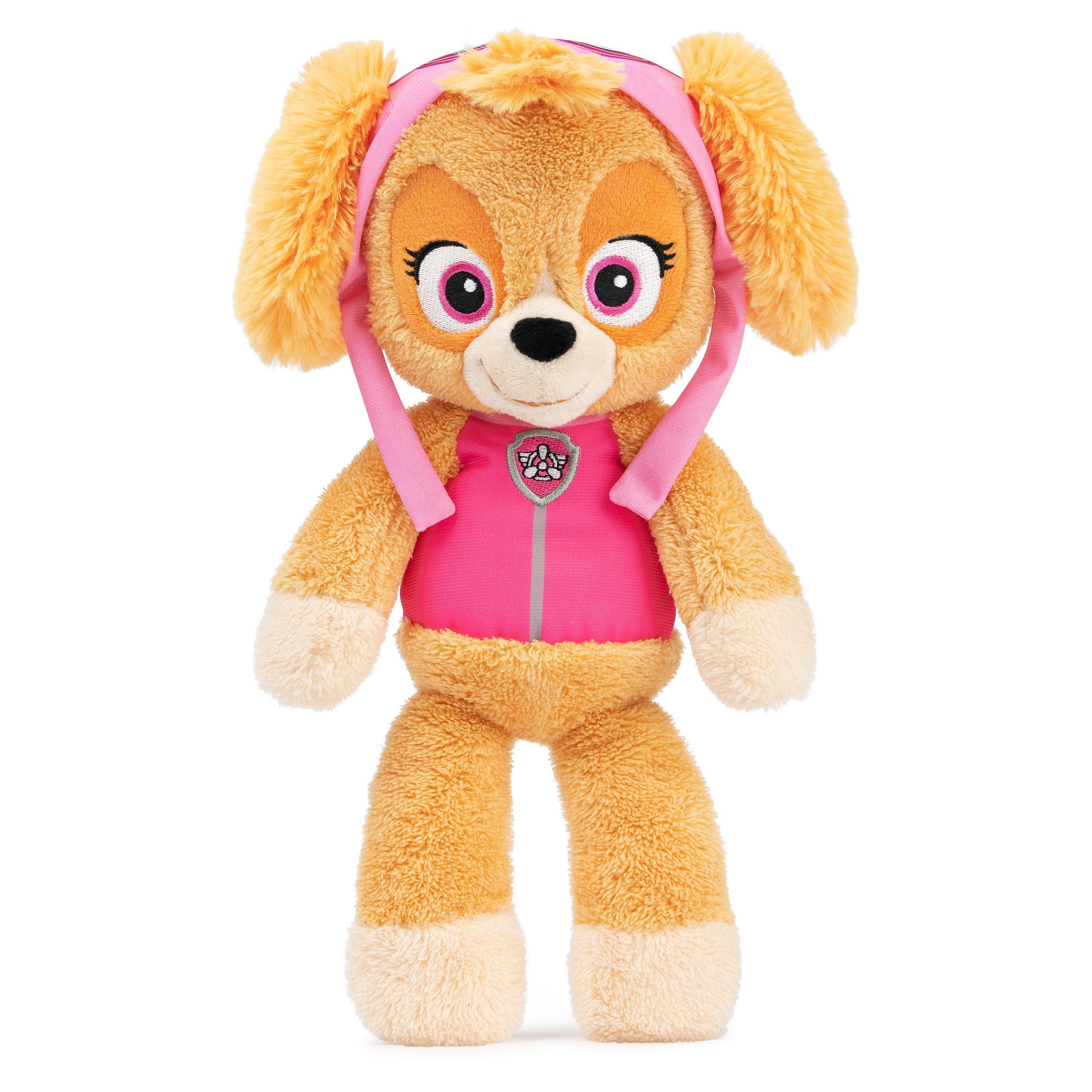 GUND PAW Patrol, Peluche Ufficiale Skye Take-Along, Peluche Premium per Bambini, Rosa/Marrone, 33 cm, 1+ Anni