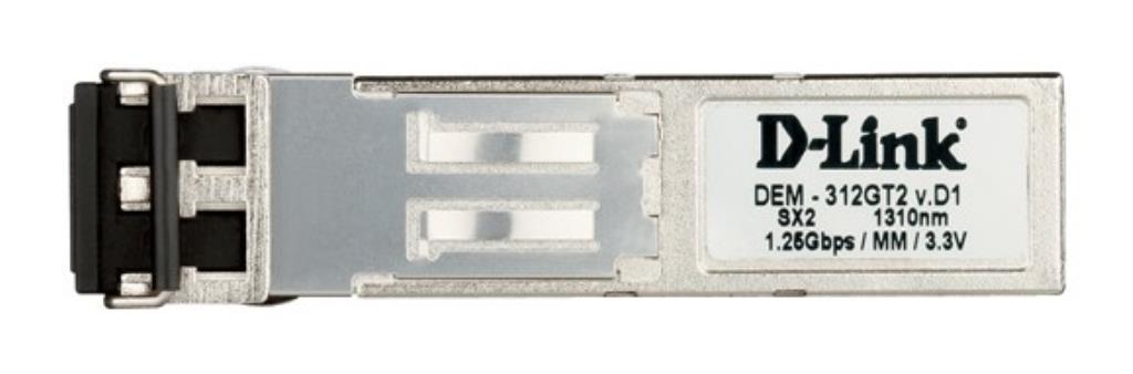 Transceiver mini-Gbic - D-Link fibra multimode SFP LC 1000Base-SX (62.5/125 um - 1km & 50/125 um - 2km)