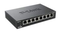 D-LINK SWITCH 8 PORTE GIGABIT CASE METALLICO