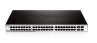 D-Link DGS-1210-52 switch di rete Gestito L2 Gigabit Ethernet (10/100/1000) 1U Nero
