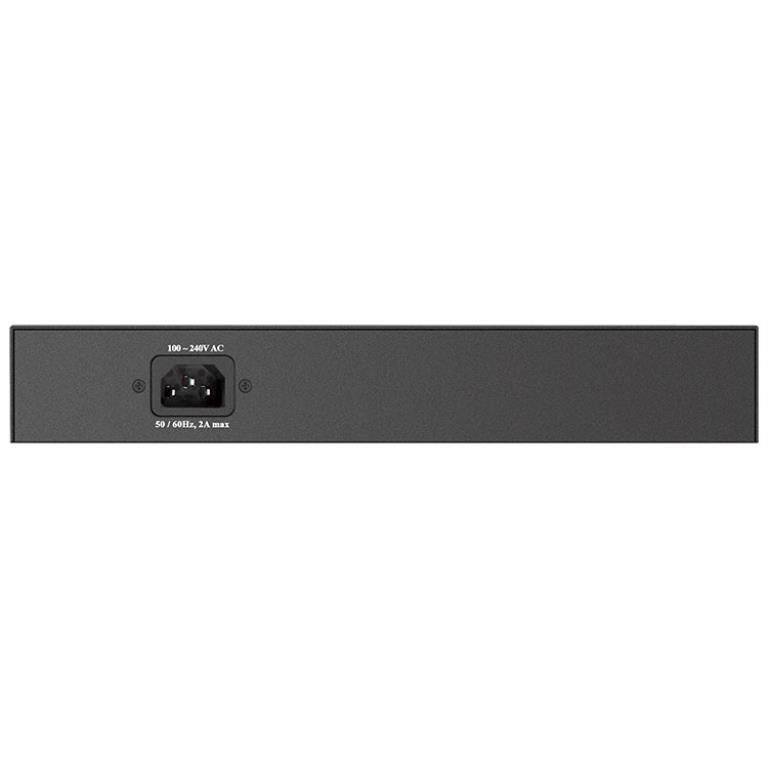 D-LINK SWITCH 8 PORTE GIGABIT POE DESKTOP RACK MOUNTABLE
