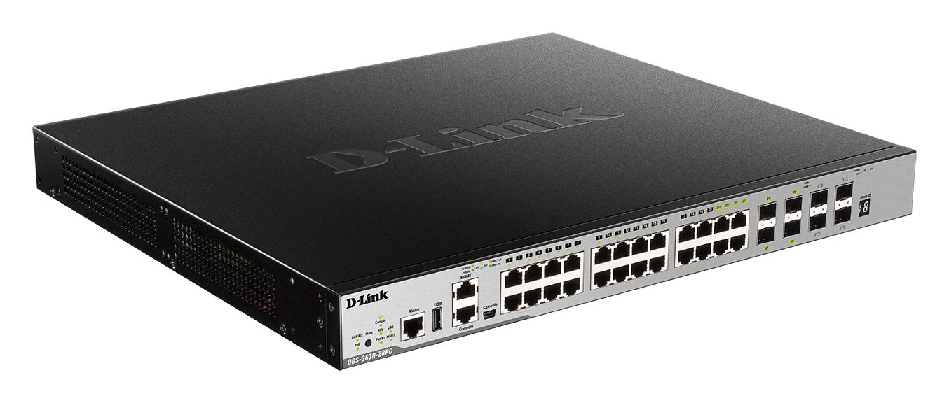 28-PORT LAYER 3 GIGABIT POE