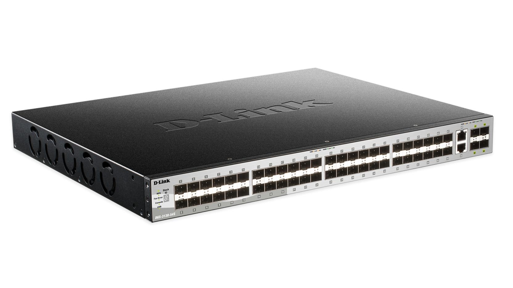 â€¢ Art: Rack â€¢ AnschlÃ¼sse: 2x RJ-45, 48x SFP, 4x SFP+ â€¢ Geschwindigkeiten: 2x RJ-45 (1000/10GBase-T), 48x S