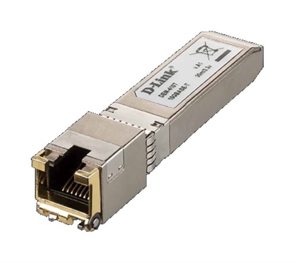 Transceiver mini-gbic SFP+ 10GBASE-T (30M 10Giga in Cat 6A/ 100M 1Gigabit in Cat 5E)