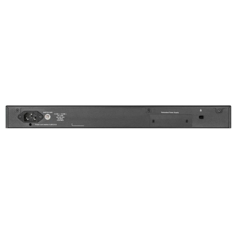 D-Link DGS-1520-52MP switch di rete Gestito L3 10G Ethernet (100/1000/10000) Supporto Power over Ethernet (PoE) 1U Nero