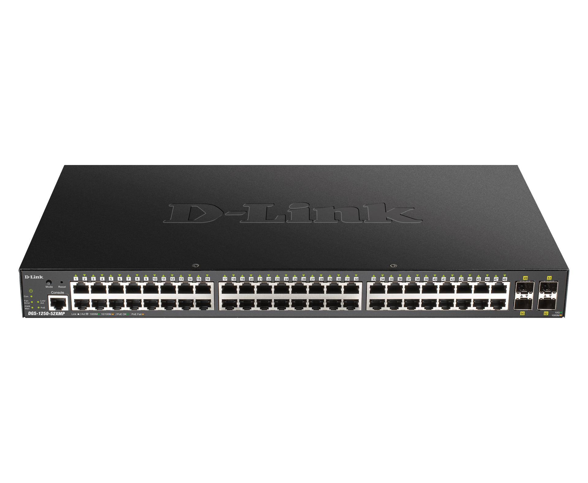 D-Link DGS-1250-52XMP...