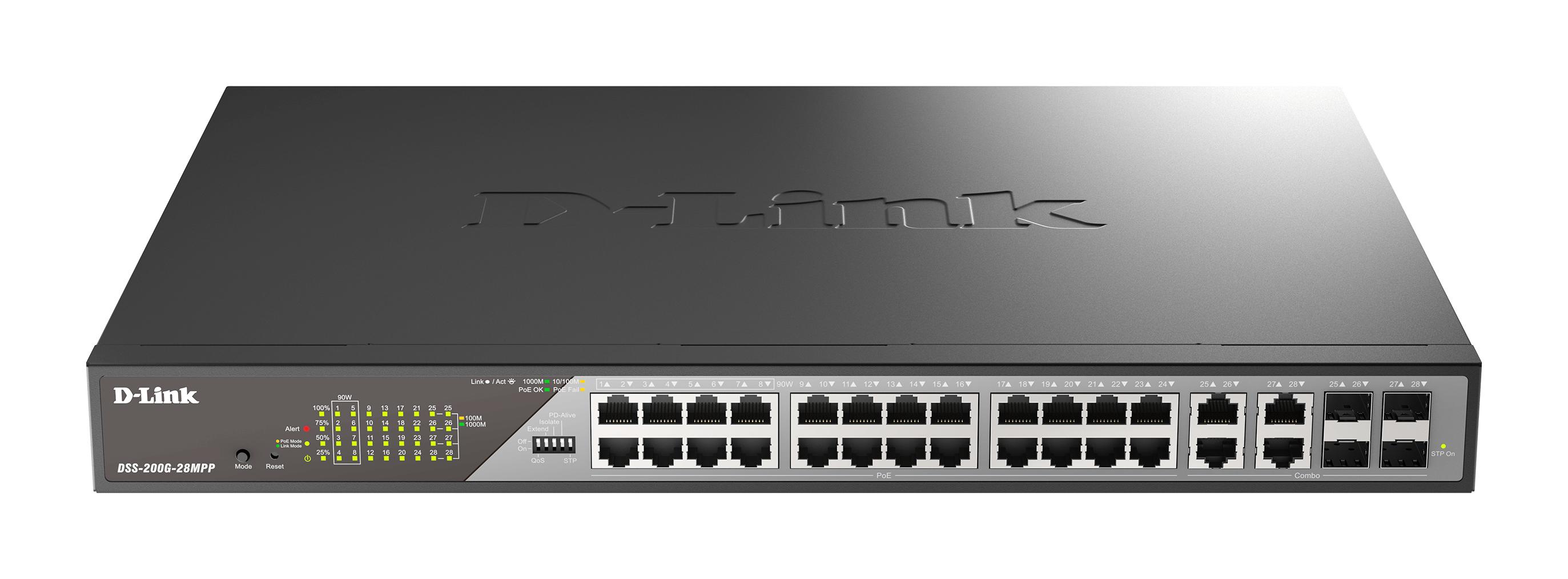 SURVEILLANCE SWITCH 370W POE