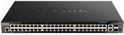 D-Link DGS-1520-28MP/E switch di rete Gestito L3 Gigabit Ethernet (10/100/1000) Supporto Power over Ethernet (PoE) 1U Nero