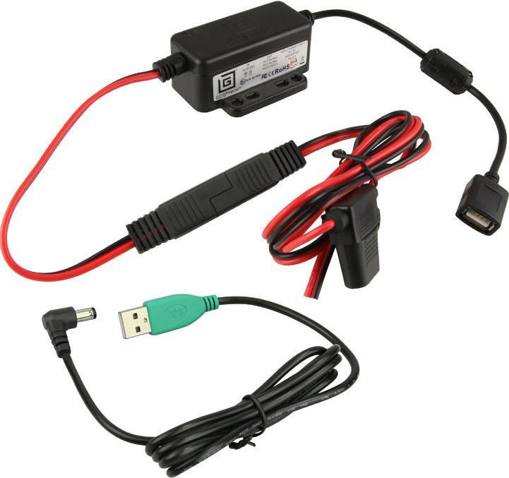 RAM Monta il caricabatterie RAM-GDS-Charge-M55-V7B1U per dispositivi mobili Universal Schwarz-Green-Red USB (RAM-GDS-Charge-M55