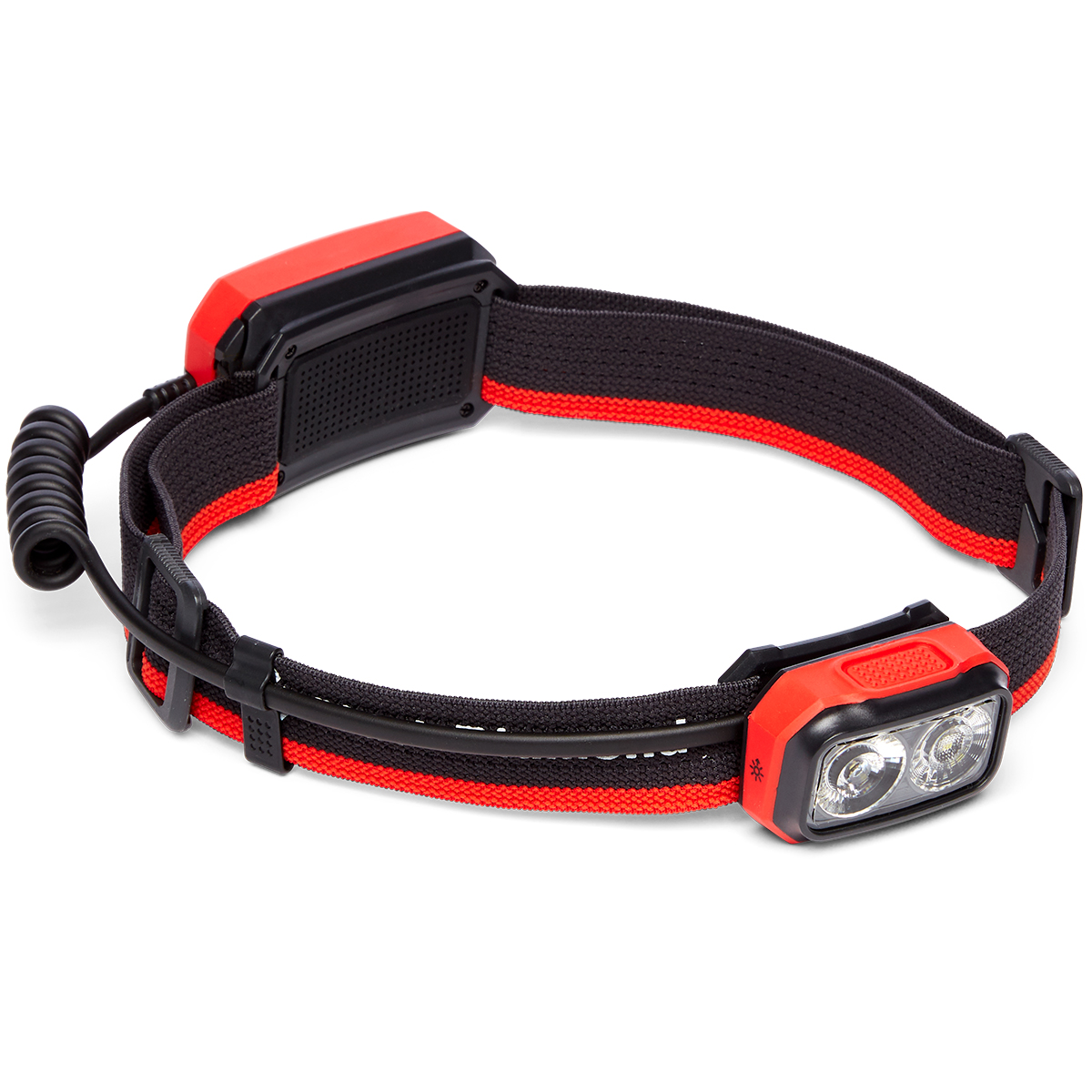 Lampada frontale Onsight 375 nero rosso
