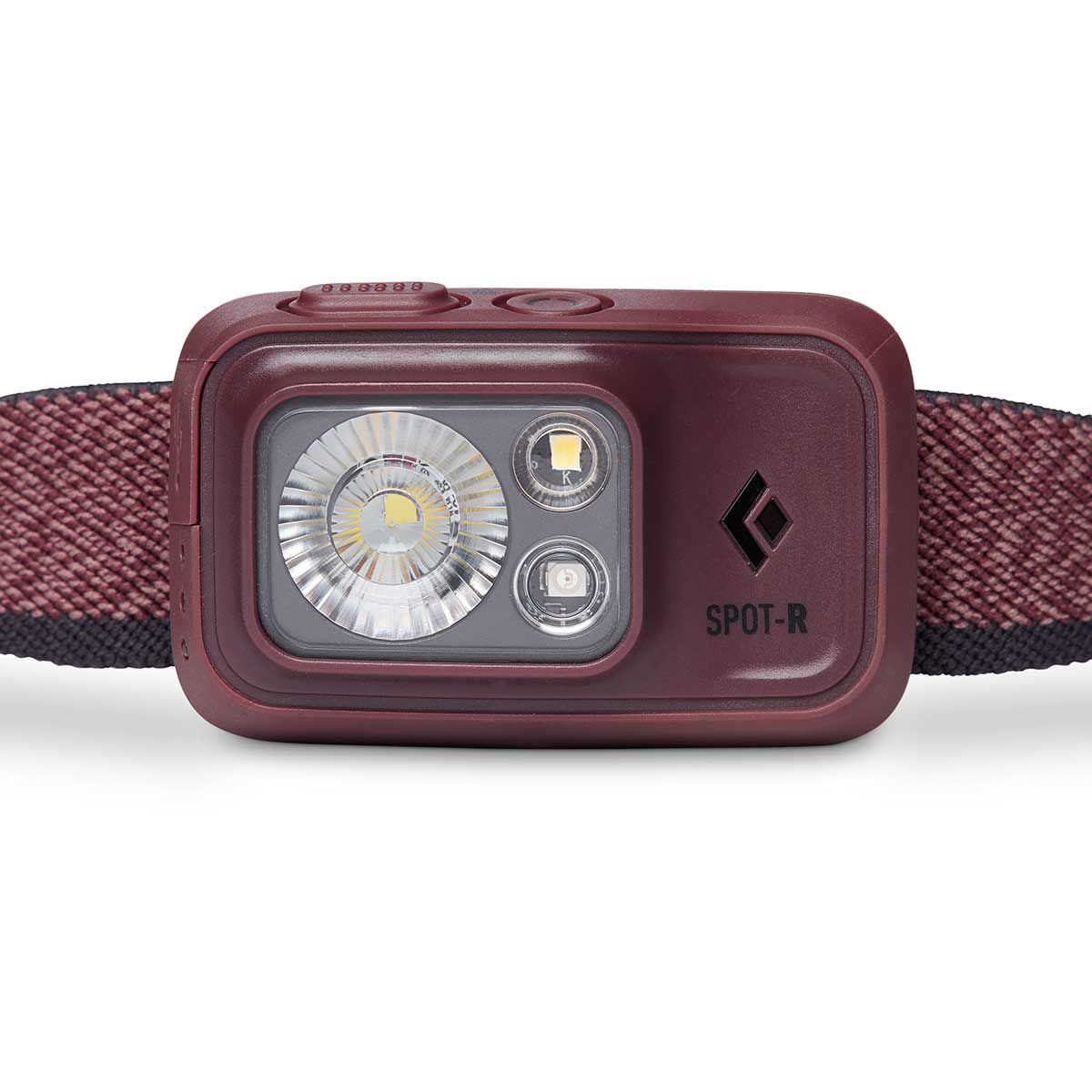 Lampada frontale Spot 400-R bordeaux