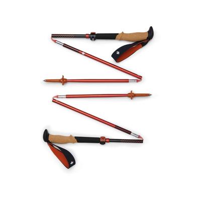 Bastoncini da trekking Pursuit FLZ S M nero rosso 1 paio 110-125 cm