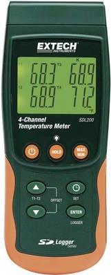 Dispositivo di misurazione della temperatura SDL200 -199 -+1700C Tipo di sensore K, J, T, E, R, S, PT100 DAT