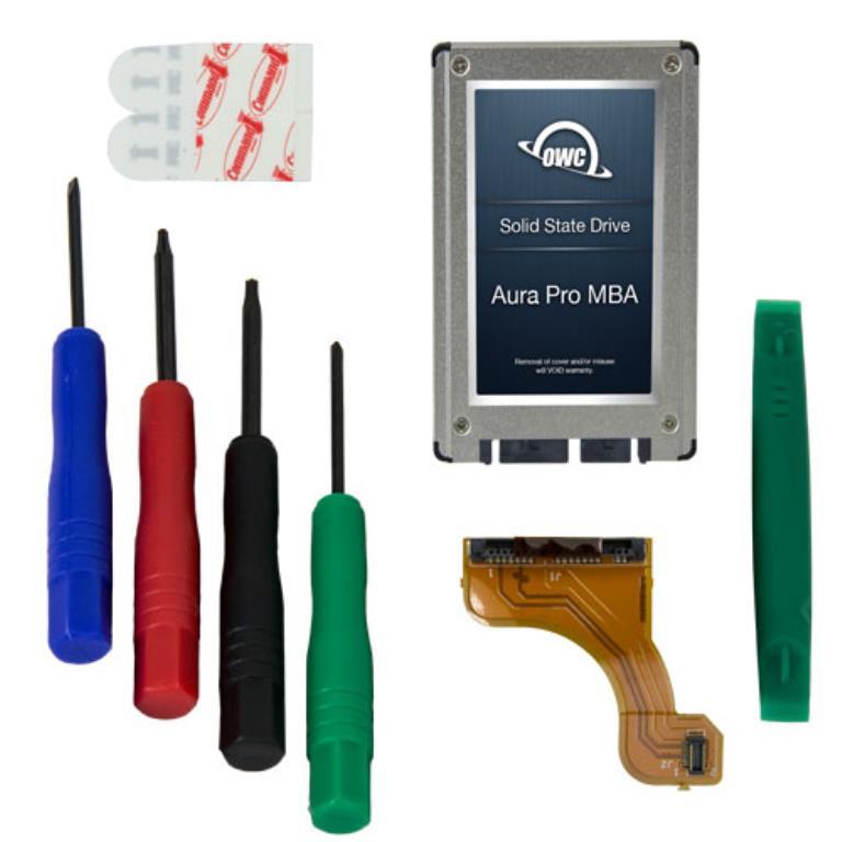 OWC SSD Mercury Aura Pro 1,8" - capacitÃƒÆ’Ã‚Â  480 GB - 285/275MBps - Micro SATA 3Gbps - Compatibile MacBook Air 200