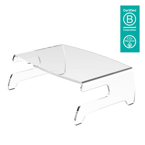Dataflex Addit rialzo monitor 660 (Dataflex Addit monitor riser 660 - clear acrylic 1Year warranty)