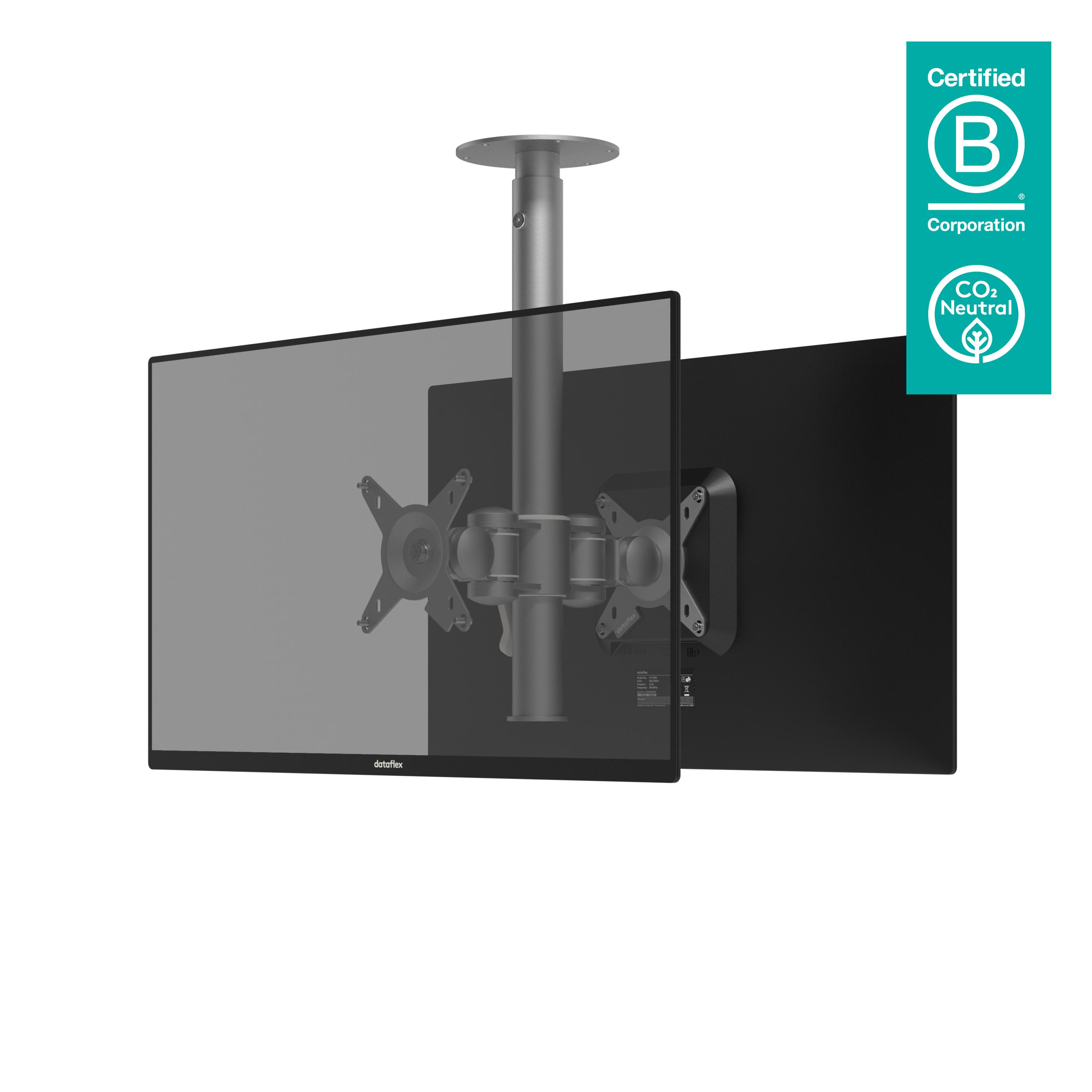 Dataflex Viewmate braccio porta monitor - soffitto 572