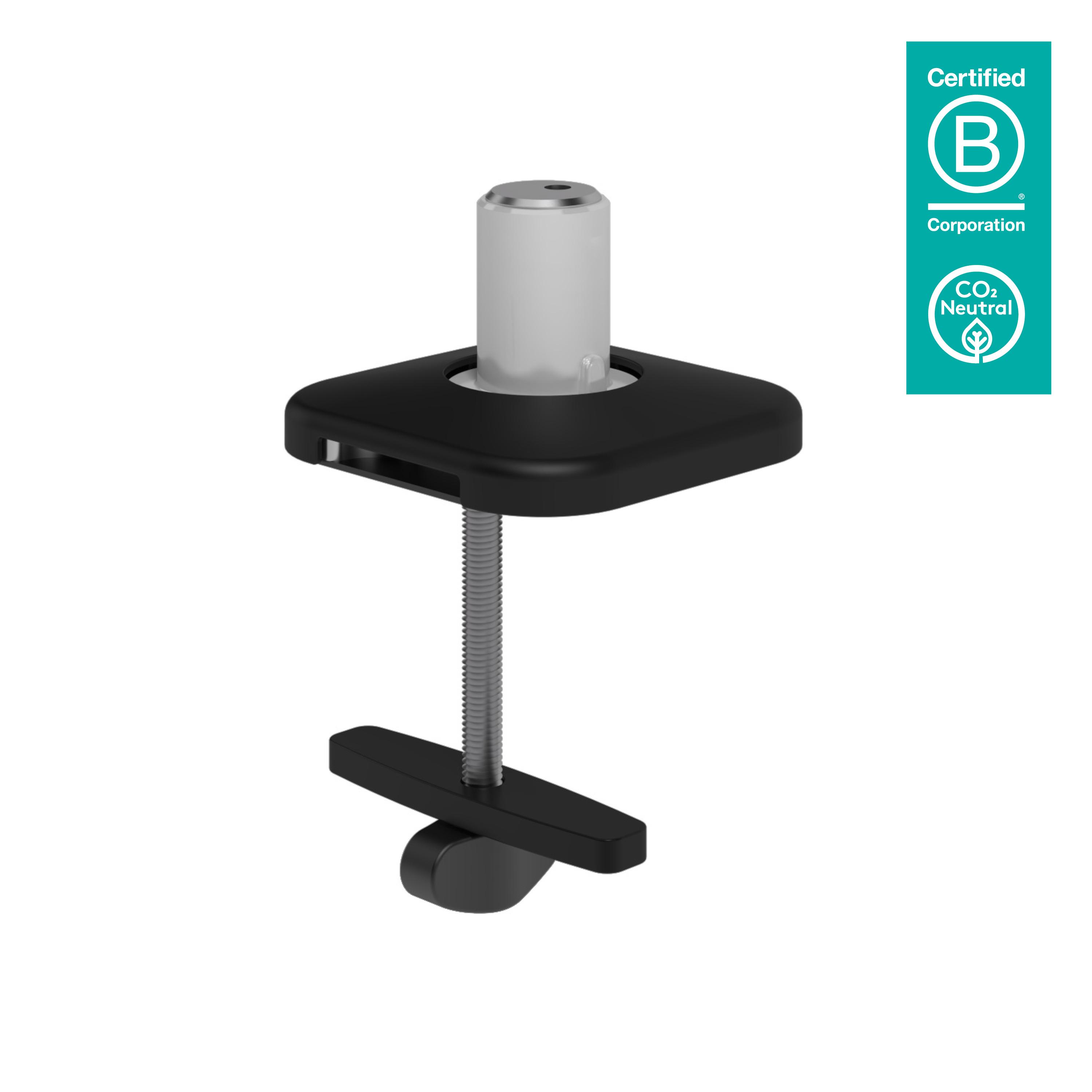 Dataflex 65.813 Accessorio per il montaggio del monitor (Dataflex Viewprime bolt through desk - mount 813 - black 5Years warran