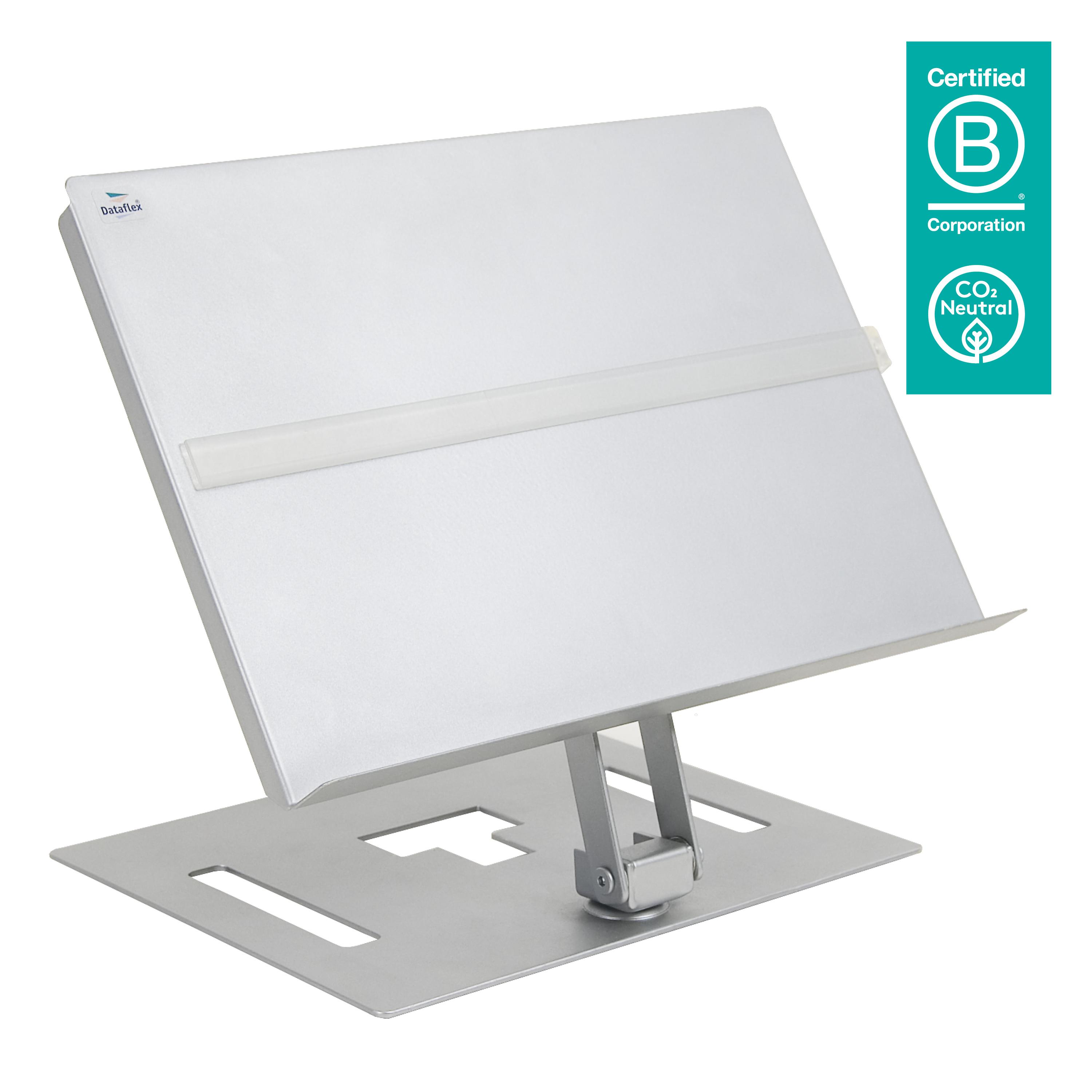 Dataflex Addit porta documenti - regolabile 402 (Dataflex Addit document holder - adjustable 402 - silver 1Year warranty)
