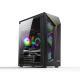 CASE GAMING 1 LED RGB 4 FAN ARGB 2 USB GLASS PANEL