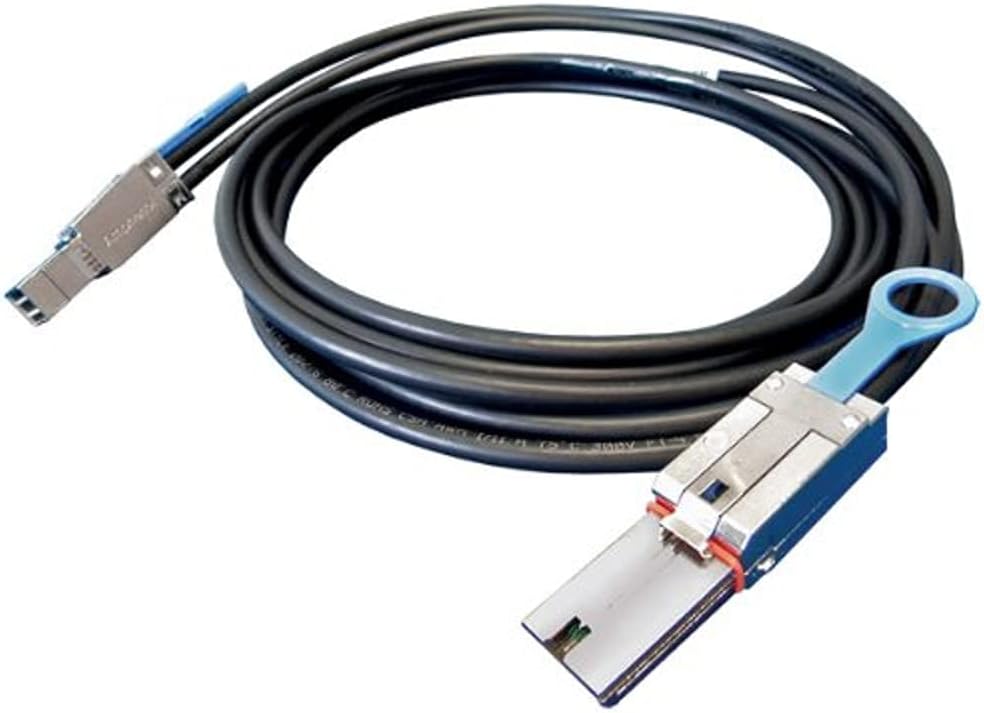 Tecnologia ADAPTEC E-HDMSAS-E-MSAS-2M, 2 m, SFF-8644, SFF-8088, Dritto