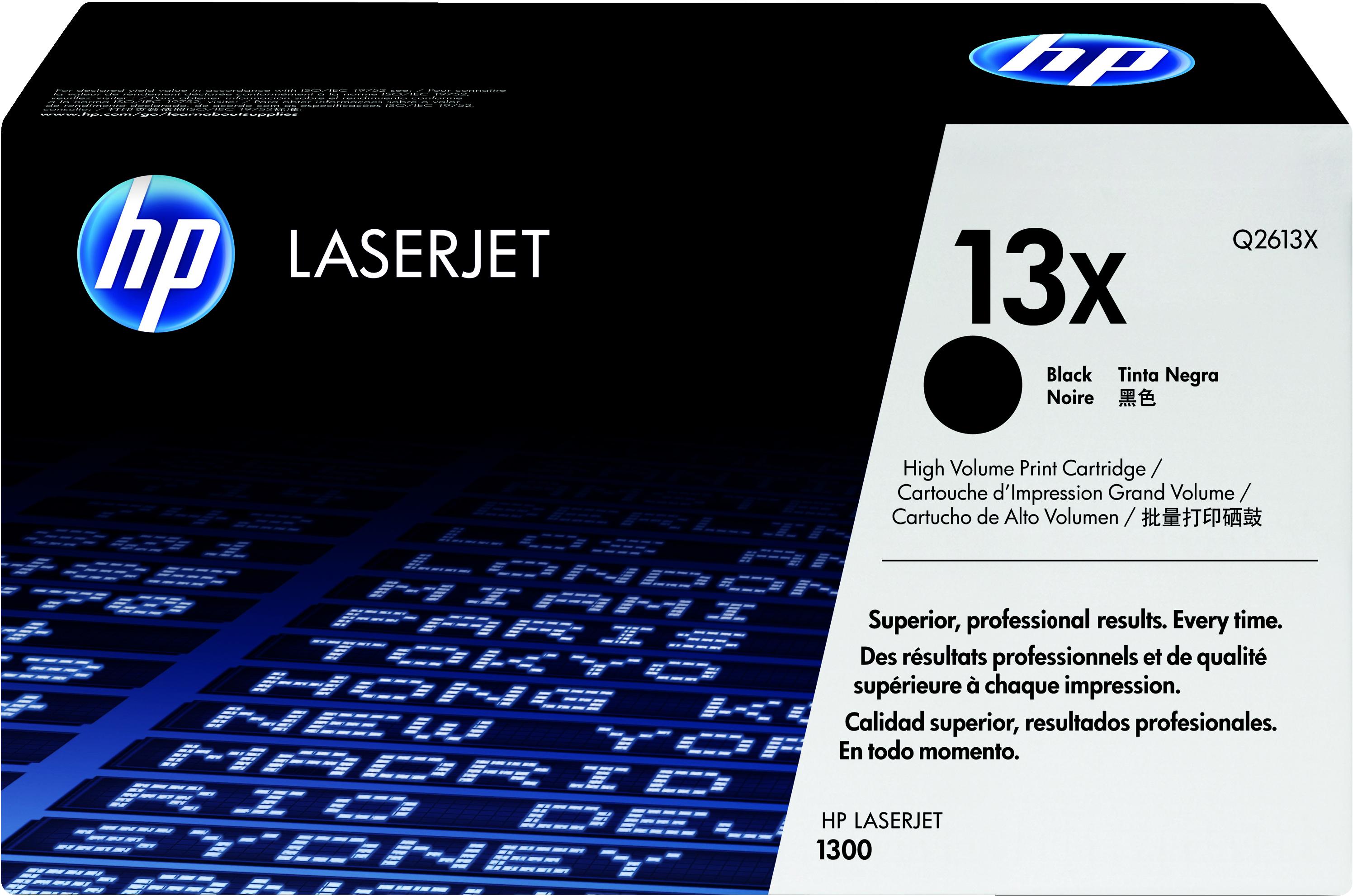 HP Cartuccia Toner originale nero ad alta capacità LaserJet 13X
