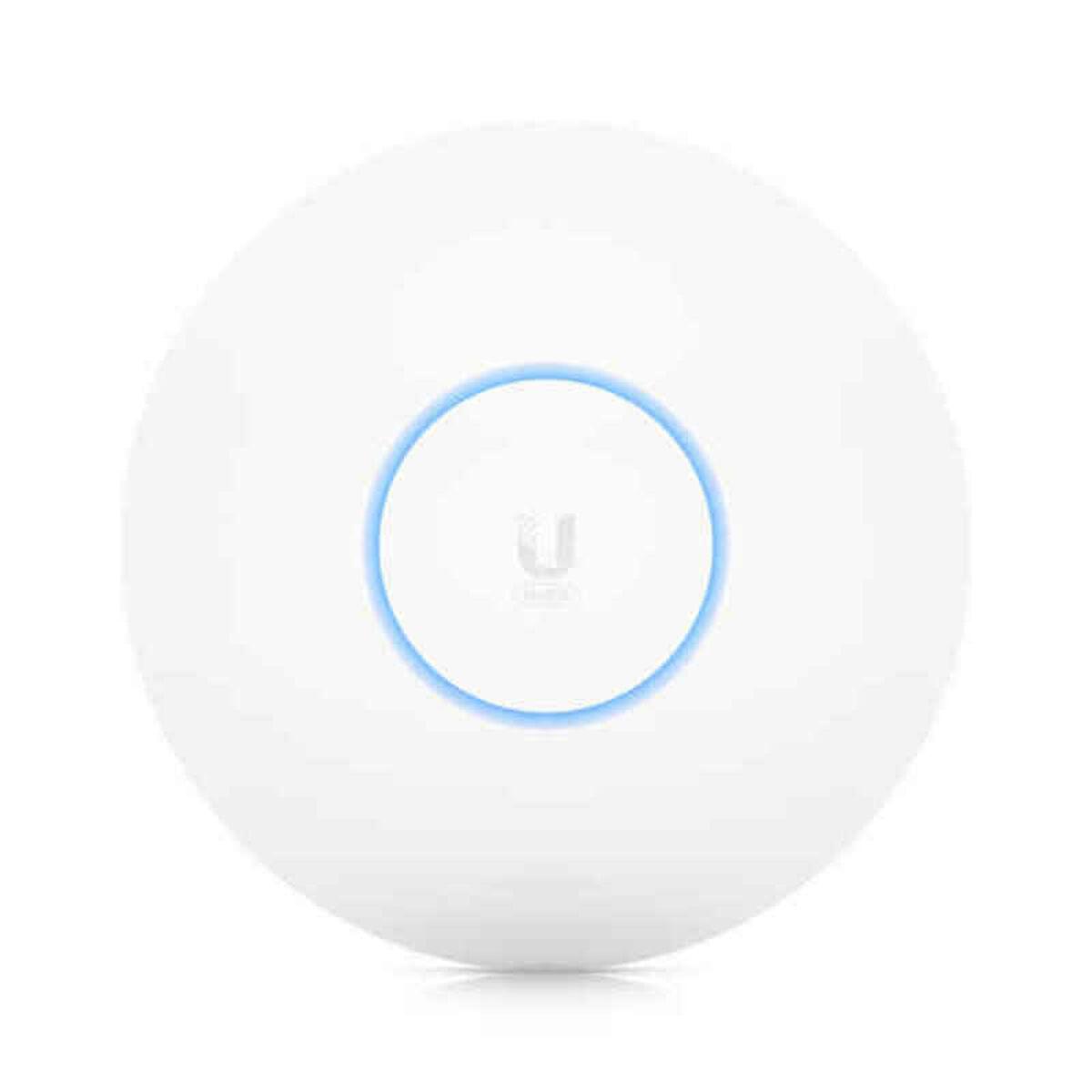 Ubiquiti - U6-LR - Wall/Ceiling Mount Dual-Band Wi-Fi 6 Access Point, 1x 1Gbps RJ45 port, 600 Mbps at 2.4GHz (4x4) + 2400 Mbps