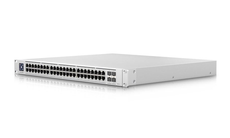 Ubiquiti USW-Enterprise-48-PoE | Switch | 48x RJ45 2.5Gb/s PoE+, 4x SFP+, L3, 720W