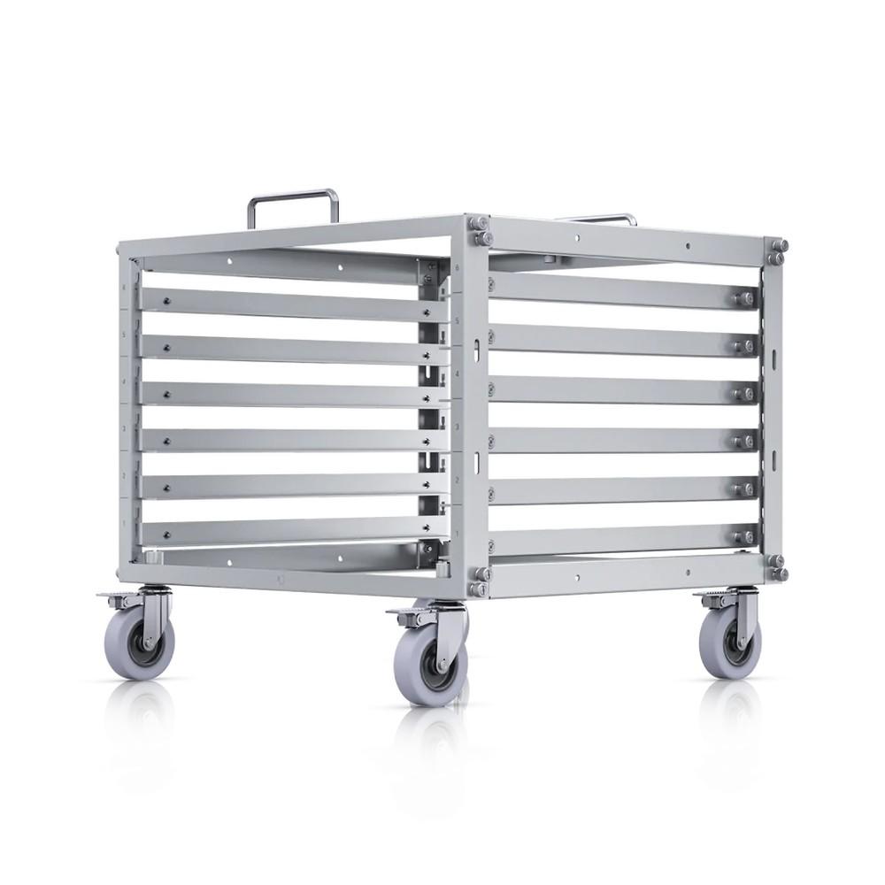 Ubiquiti U-Rack-6U-TL | Telaio Rack mobile | 6U, con pannello patch a 24 porte