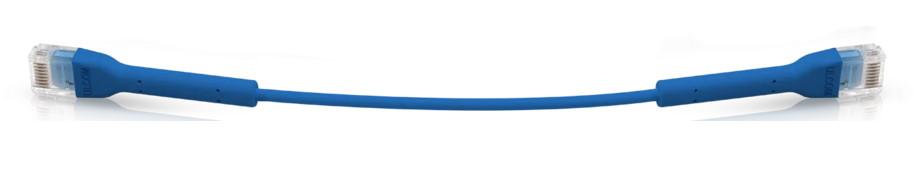 Ubiquiti U-Cable-Patch-RJ45-BL | Cavo Patch Ethernet | UniFi Cable, RJ45, 0,1m, Blue