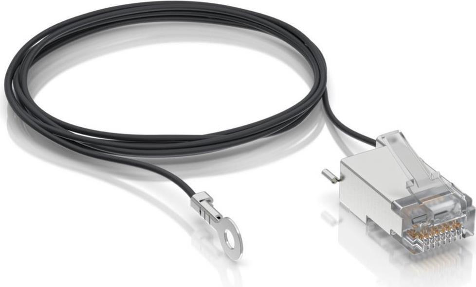 Ubiquiti UISP-CONNECTOR-GND cavo di rete Nero 1 m (Surge Protection Connector GND - Warranty 24M)
