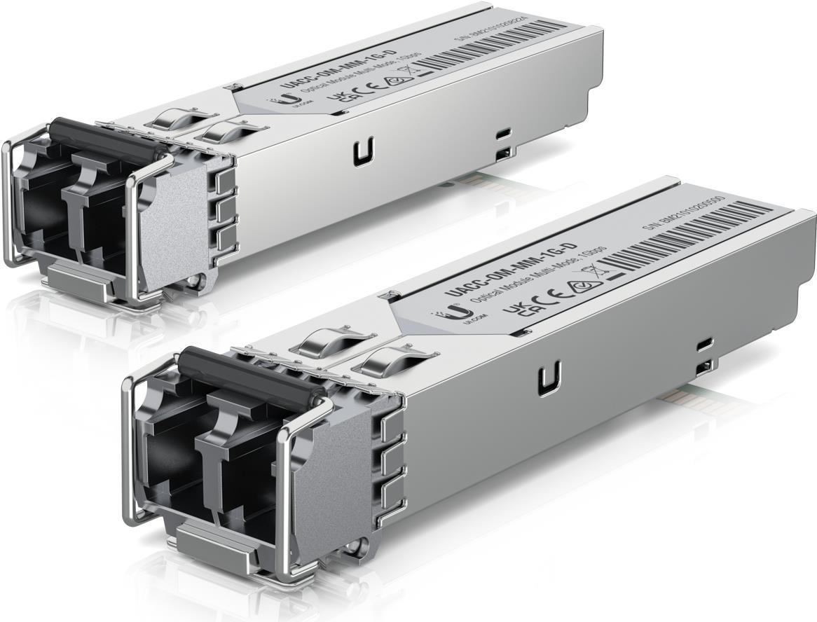 Ubiquiti UACC-OM-MM-1G-D-20 modulo del ricetrasmettitore di rete Fibra ottica 1250 Mbit/s SFP 850 nm [UACC-OM-MM-1G-D-20]