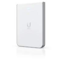 Ubiquiti U6-IW Punto di accesso UniFi6 In-Wall WiFi 6 Dual Band 1x GbE PoE In 4x GbE PoE Out
