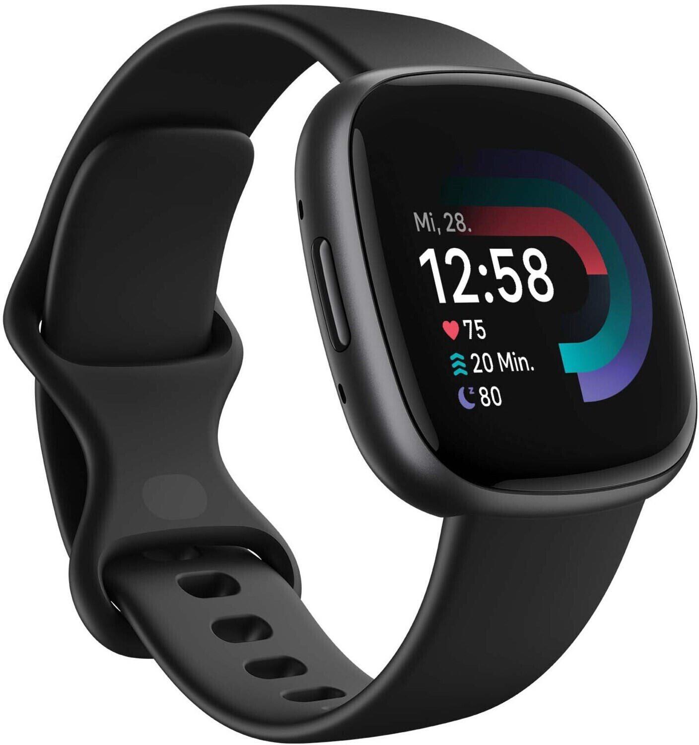 Fitbit Versa 4 Digitale Touch screen Grafite GPS [satellitare] (Versa 4 Graphite Gps - [Satellite] - Warranty: 12M)
