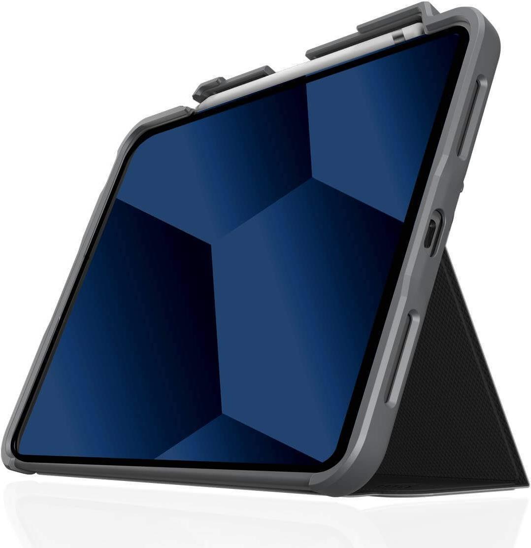 Custodia STM Dux Plus per Apple iPad 10.9" (2022) blu/trasparente