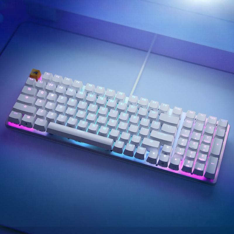 Glorious GMMK 2 96% Keyboard Barebone ISO-Layout - White