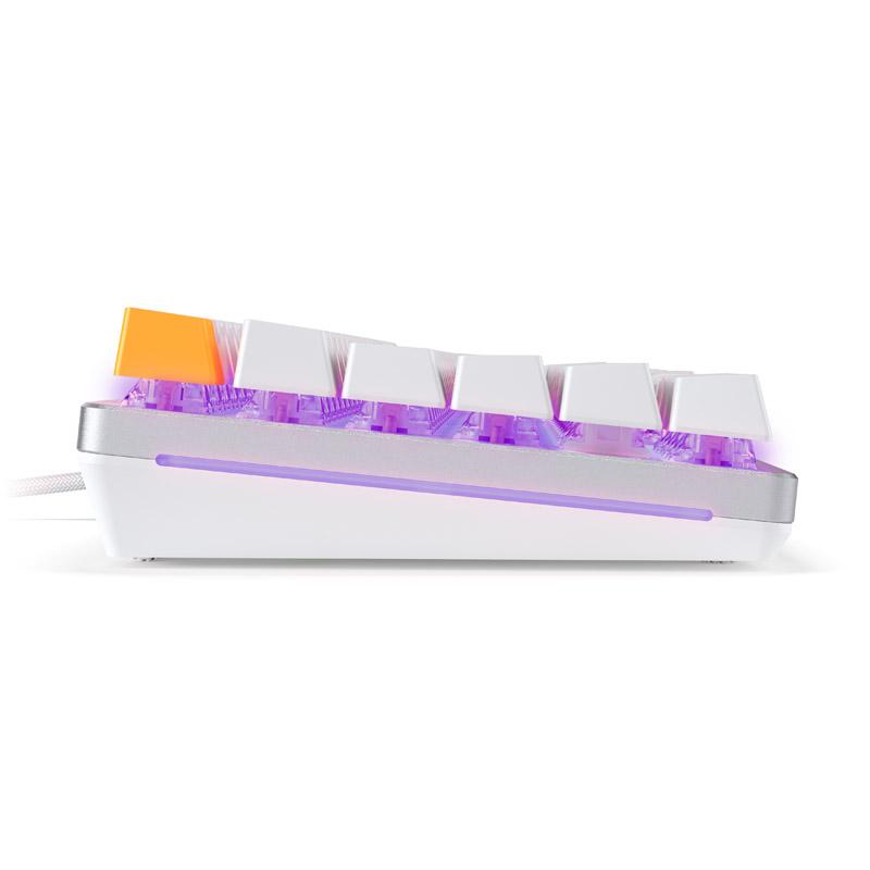 Glorious PC Gaming Race GMMK 2 tastiera USB Inglese US Bianco (Glorious GMMK 2 96 Mechanical Gaming Keyboard - Fox switch ANSI-