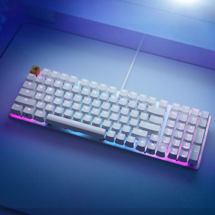 Glorious GMMK 2 96 RGB USB Mechanical Gaming Keyboard UK ISO - White [GLO-GMMK2-