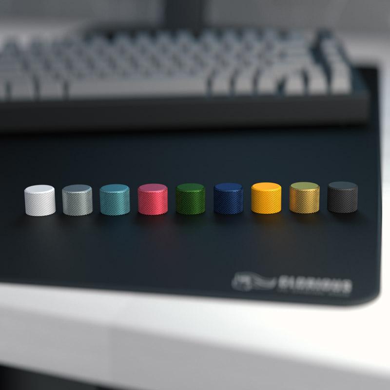 Glorious PC Gaming Race Rotary Knob Keyboard knob (Glorious GMMK PRO Rotary Knob Aqua Blue [GLO-ACC-P75-RK-O])