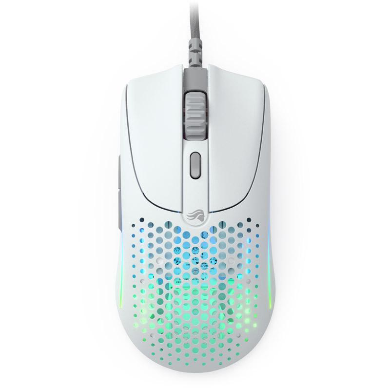Glorious Model O 2 USB RGB Optical Gaming Mouse - Matte White [GLO-MS-OV2-MW]