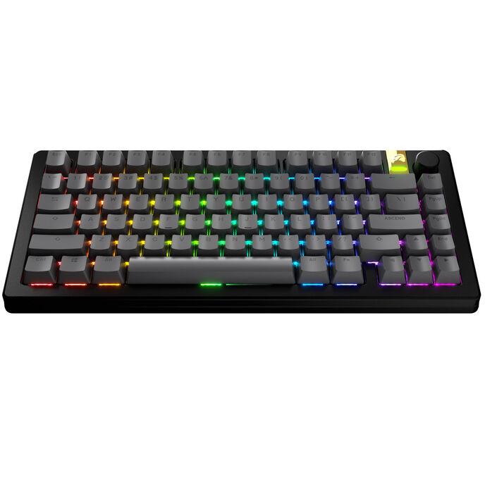 Glorious PC Gaming Race GPBT Basics KeyCaps ANSI Layout US PBT Dye-Sub-Armor Grey (Glo-KB-Acc-Gpbt-Ba-Agry-US)