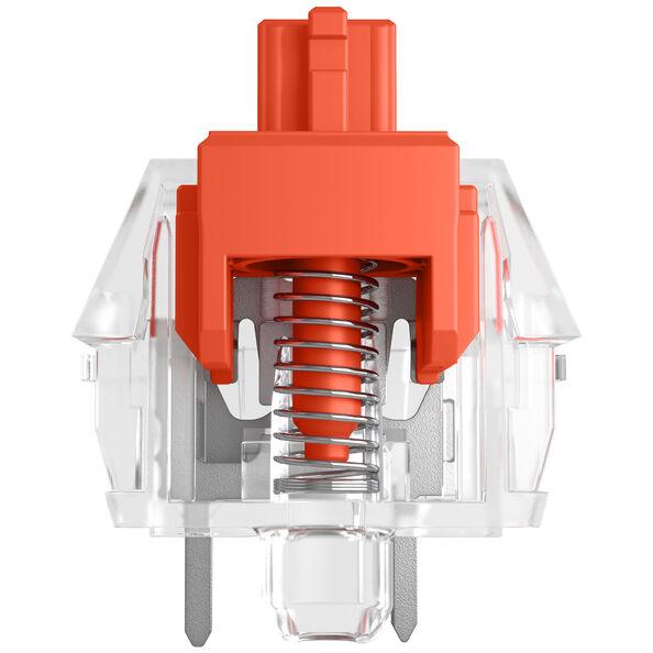 Glorious Fox Heavy Switchs, meccanico, 5-pin, lineare, MX-ANT, lubrificato da 55 g, 110 pezzi (Glo-KB-Acc-Swt-Fox-HV-lubrizzato